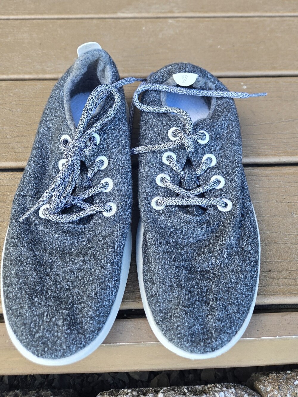 ALLBIRDS Wool Runners Gray Sneakers Sustainable Comfort Women's 10